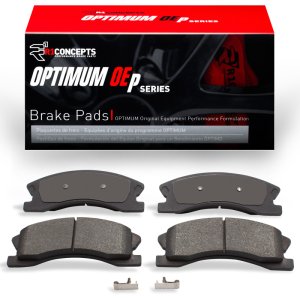 Jeep Grand Cherokee Brake Pads - Front - R1 Concepts - Optimum OE - `99-`04